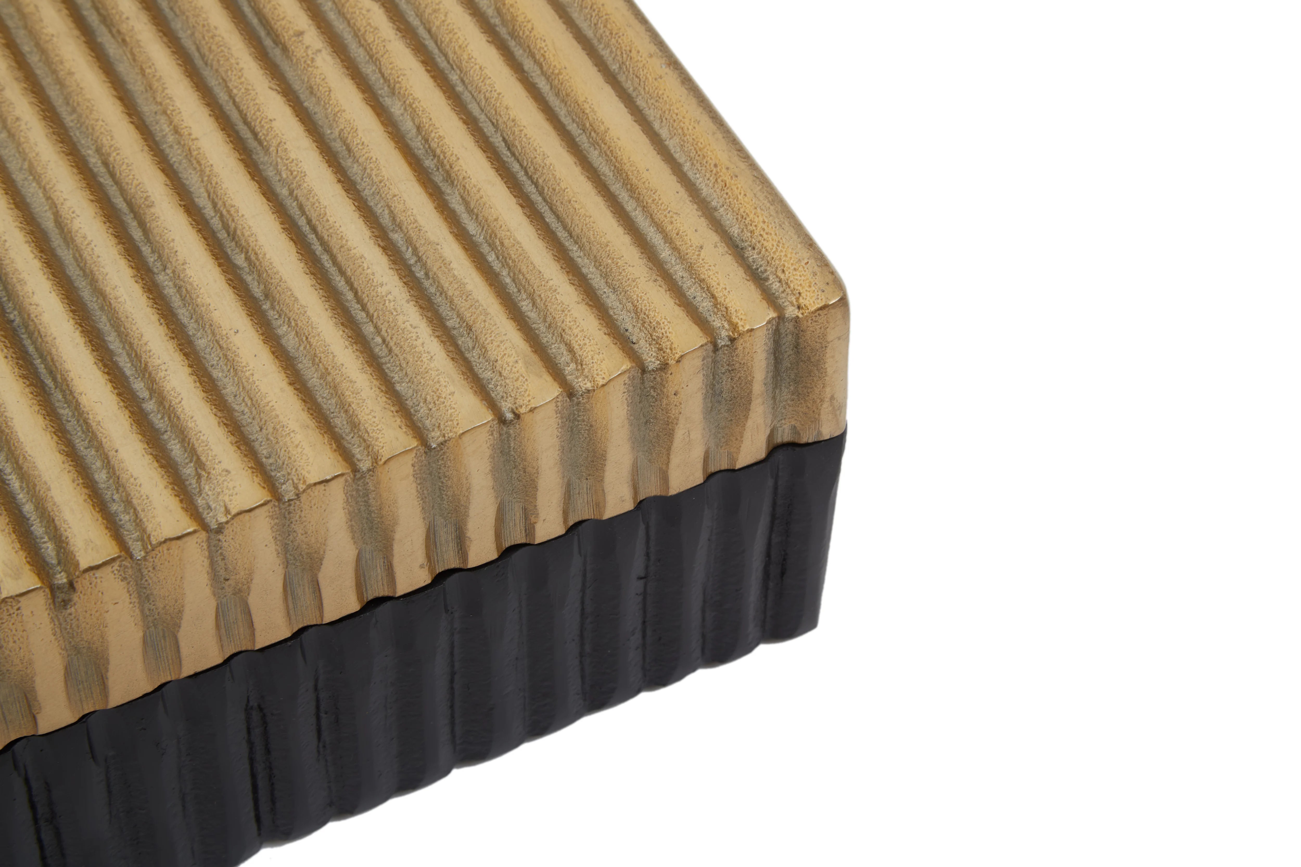 Alto Gold & Black Trinket Box | Small